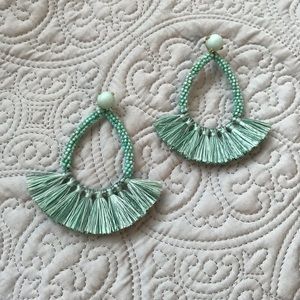 Stella & Dot Anne Fringe 2-in-1 Earrings